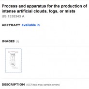 168 Climate Engineering patents