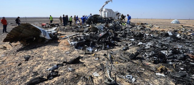 Metrojet update – mid air fire picked up by satellites