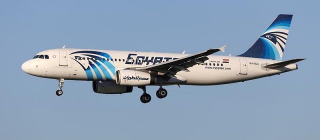And another: EgyptAir A320 disappears