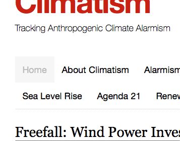 Climatism – Where the real science is reported