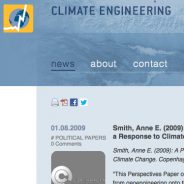 Climate Engineering blog